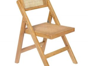 Καρέκλα Πτυσσόμενη Elm AH-MU23006 40x43x82cm Natural