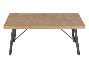 Τραπέζι DIL103 Brown-Black 180x90x75cm Espiel