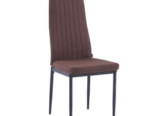 Καρέκλα 1001 42.5x44x96.5cm Brown Σετ 4τμχ