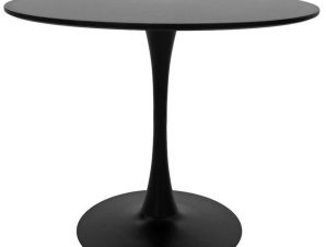 Τραπέζι Balou 127-000085 Φ100x75cm Black