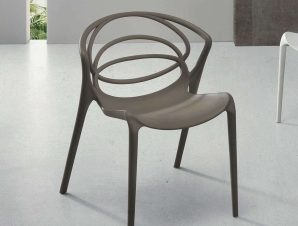 Καρέκλα Fiona 58x55x80cm Dove Grey Capodarte