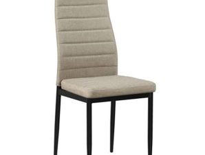 Καρέκλα Jetta ΕΜ966Β,136 Dark Beige 40x50x95 cm Σετ 6τμχ