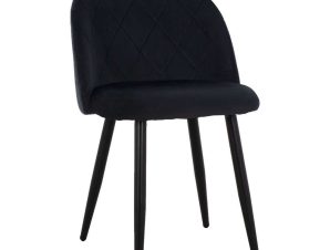 Καρέκλα Oded HM8731.14 45x52x77cm Black