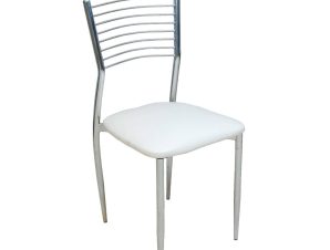 Καρέκλα Vivian Ecru ΕΜ935,1 40X44X83 cm Σετ 6τμχ